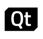 The official logo of software development tool leader, The Qt Company Oy.